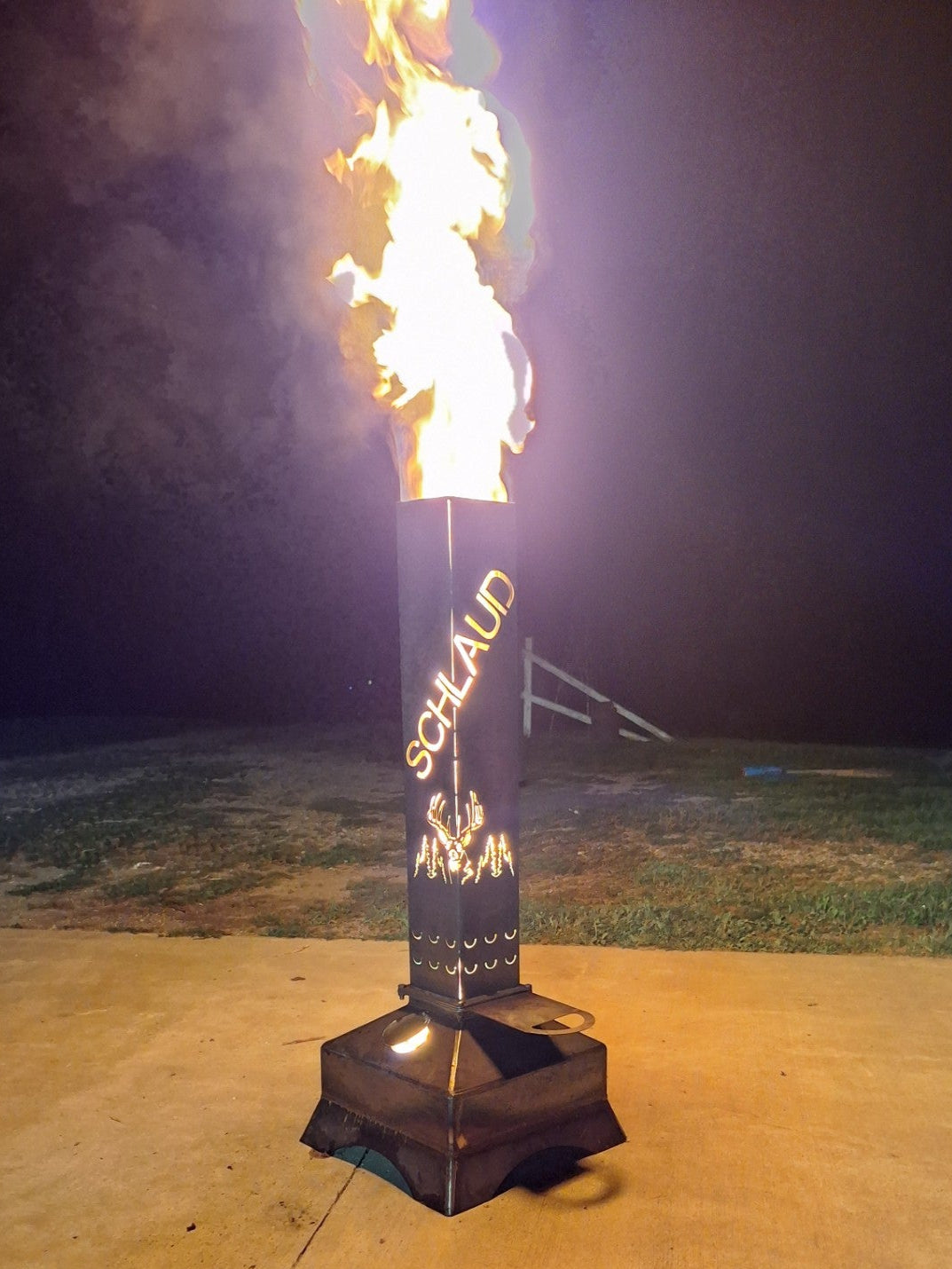 Fully welded custom smudge pot