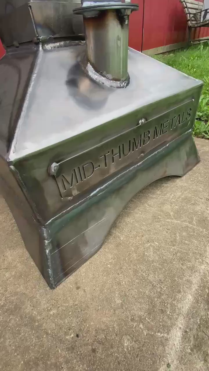 Load video: Custom Smudge Pot Ready for Pickup